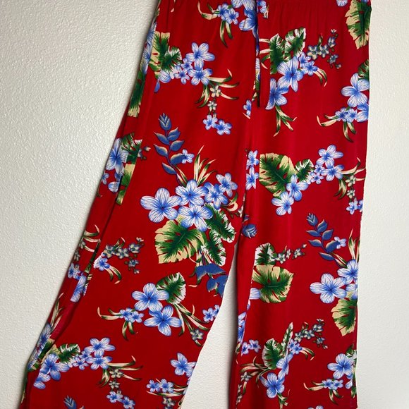 Pants - Wide leg cropped pant Hawaii